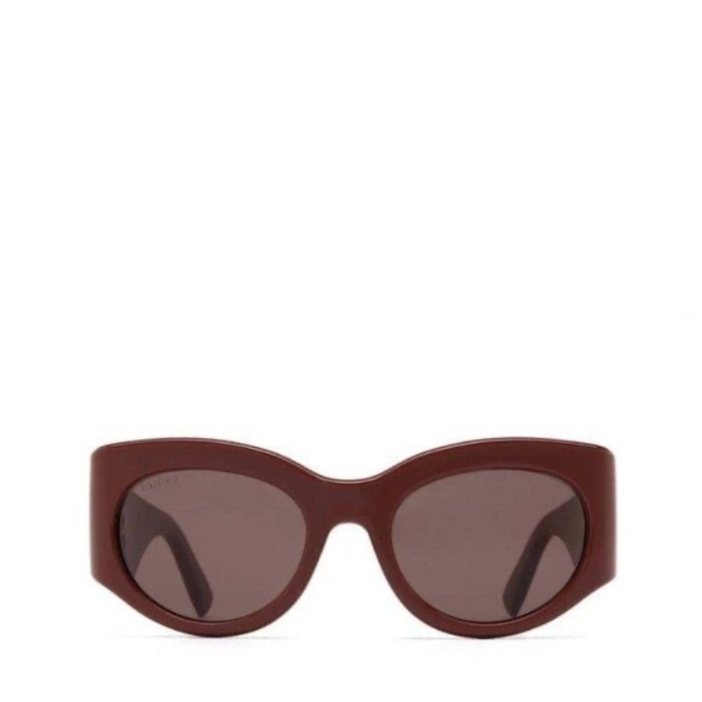 New Gucci GG1544S sunglasses burgundy Red bubble with case - Picture 8 of 10